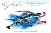 Athlete Recovery & Performance · 2019-06-04 · Athlete Recovery & Performance Sports Physio & Performance Killinan, Thurles, Co.Tipperary Tel: 062 77014 Please check our Website