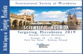 Targeting Microbiota World Congress 2019€¦ · 15h50 Coffee Break, Network & Poster ... Mucosally-Induced Effects of Lactococcus Lactis Bacteria Expressing Myelin Epitopes in Animal