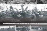 ACKNOWLEDGEMENTS - Elections Observers... · The Bund, Amira Kadal, Srinagar Jammu and Kashmir 190001 Tel# +91-194-2482820 Email: ccs@jkccs.org Europe: Marjan Lucas Senior Programme