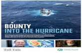 BOUNTY INTO THE HURRICANE - Earth Touch Sales & Distribution · howling winds and mountainous seas. To the amazement of the Coast Guard, it transpired that Captain Robin Walbridge