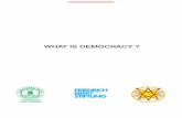 WHAT IS DEMOCRACYlibrary.fes.de/pdf-files//bueros/madagaskar/05860.pdf · 2008-11-21 · principles 2.1 Fundamental ... instance, the “African Charter of Human Rights and People’s
