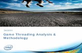 Game Threading Analysis & Methodology · Performance Profile AI Decomp. with 2 Threads Locks & Waits for Multithreaded Plus 2 AI threads run . Better core utilization . Best frame
