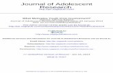 Journal of Adolescent Research …web.stanford.edu/group/adolescence/cgi-bin/coa/sites... · 2014-02-18 · 2 Journal of Adolescent Research knowledge and skills youth acquire through