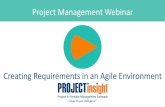 Project Management Webinardownloads.projectinsight.net/training/pmi-project... · 2016-06-22 · Project Management Webinar ... Agile Waterfall Value Driven Plan Driven Resources