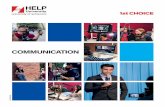 COMMUNICATION - HELP University€¦ · Bachelor of Communication (Marketing Communication) (Hons) KPT/JPS (R/321/6/0146) (A6244) 03/20 Marketing communication specialists today are