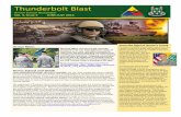 Thunderbolt Blast - Fort Benning · began in 2007 identifying the requirement for scout platoons to operate in three sections with 12 scouts each. The requirement was based on Soldier-level