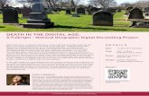 DEATH IN THE DIGITAL AGE - School of Humanities · MEDICAL HUMANITIES Katie Thornton is a cemetery historian, writer, and radio journalist from the US. She is one of five recipients