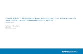 Dell EMC NetWorker Module for Microsoft for SQL and SharePoint … · 2020-07-02 · Dell EMC NetWorker Module for Microsoft for SQL and SharePoint VSS Version 19.2 User Guide REV
