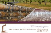 Catalogue - Home RNCAS€¦ · Page 3 Reds The recent vintages of 2015 and 2016 shone, with some great examples of Shiraz, Cabernet, Pinot Noir and ‘Mediterranean’ varietals and