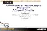 Cybersecurity for Product Lifecycle Management A Research ... · E. Bertino, N. Hartman, “Cybersecurity for PLM – A Research Roadmap”, IEEE Intelligence and Security ... (MySQL)