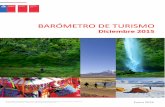 BARÓMETRO DE TURISMO · 2017-11-30 · NATURAL INSPIRATION-ATACAMA_TURISMO CHILE / ANTARCTIC CAMPING_TURISMO CHILE Enero 2016. 2 IMPORTANCIA ECONÓMICA DEL TURISMO EN CHILE Contexto