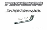 Heat Shield Reference Guide For Paughco Exhaust Systems Shield... · 2019-08-16 · TO DE THESE PATS ALL US AT 7752465738 003 OR TLL EE AT 8004232621 Heat SHield CroSS referenCe EXHAUST