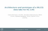Architecture and prototype of a WLCG data lake for HL-LHC · Architecture and prototype of a WLCG data lake for HL-LHC Gavin McCance, Ian Bird, Jaroslava Schovancova, Maria Girone,