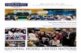 NATIONAL MODEL UNITED NATIONS · 24 - 28 March (Conf. A) / 14 - 18 April (Conf. B) Human Rights Council Background Guide 2019 Written by: Martin Schunk and Gabrielle Sferra, Directors;
