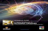 Global Symposium on KETOGENIC THERAPIES · For this Fifth Global Symposium on Ketogenic Therapies, the focus will be on recent clinical and research innovations impacting the ketogenic