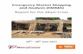 Emergency Market Mapping and Analysis (EMMA) · Mercy Corps and Norwegian Refugee Council (NRC) conducted a joint Emergency Market Mapping and Analysis (EMMA) between June 20th and