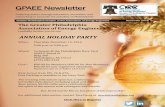 GPAEE Newsletter · our newsletter which currently reaches over 1,000 people. 3. Free Job Ad on our newsletter Energy Job Board for GPAEE Sponsor companies and employers. Recruiters