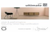 ultimate - Signature Floors AU · ultimate STICK TAC product plank size tile size total thickness dimensional stability 2 electrostatic propensity wear layer wear layer treatment