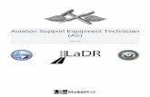Aviation Support Equipment Technician (AS)Aviation Support Equipment Technicians operate, maintain, repair and test automotive electrical systems in ground equipment, gasoline and