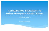 Comparative Indicators to Other Hampton Roads’ Cities...News. Suffolk. Real Estate Taxes. Personal and Business Property Taxes. Other Local Taxes. BPOL. Meals Tax. Consumer Utility