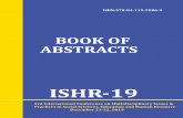 BOOKOF ABSTRACTS - acrsolutions€¦ · ISBN:978-84-115-5586-9 BOOKOF ABSTRACTS ISHR-19 3rdInternationalConferenceonMultidisciplinaryIssues& PracticesinSocialSciences,EducationandHumanResource