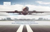 Airport Privatization Risk Management Services · Privatization transactions follow a similar process approach as usual M&A transactions. The figure below outlines the M2P adapted