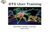 DTS User Training - Naval Postgraduate Schoolweb.nps.edu/Services/Travel/Documents/DLUserSlides.pdf• Upon return, create Travel Voucher to get reimbursed –List actual expenses