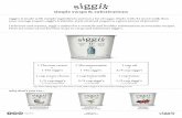 simple swaps & substitutions · simple swaps & substitutions siggi’s is made with simple ingredients and not a lot of sugar. Made with 4x more milk than your average yogurt, siggi’s