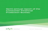 Fall 2015 Semi-Annual Report of the Consumer Financial … · 2016-01-08 · 3 SEMI-ANNUAL REPORT OF THE CFPB, FALL 2015 The progress we have made has been possible thanks to the