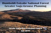 Greater Sage-Grouse Planning - Nevadasagebrusheco.nv.gov/.../sagebrusheconvgov/...SECPresentation_071… · Presentation Outline • Planning timeline • Forest Service plan components