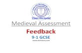 Medieval Assessment Feedbackstchistory.com/ewExternalFiles/middagefeedback.pdf · God Asclepion(temple),prayed to their gods (Asclepius) Paid tithes, prayed,went on pilgrimages, flagellants