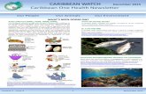 ONE HEALTH CARIBBEAN WATCH CARIBBEAN · CARIBBEAN WATCH December 2015 Caribbean One Health Newsletter Our People Our Animals Our Environment Volume 1 , Issue 4 1 November 2015 WHAT’S