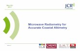 Microwave Radiometry for Accurate Coastal Altimetryceoi.ac.uk/.../20.mwr_for_accracom.pdf · Accurate Coastal Altimetry . Slide no: 2 May 4th 2017 Background Microwave radiometers