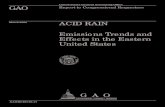 March 2000 ACID RAIN - Government Accountability Office · While acid rain is the commonly used term, acid deposition is more accurate because it encompasses both wet deposition (through