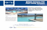 Natare Natatec PVC Pool Lining Systems · Natare Corporation • 5905 West 74th Street • Indianapolis, IN 46278 • (800) 336-8828 • (317) 290-8828 • (317) 290-9998 fax •