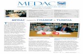 MEDAC supports CHANGE TUNISIA...26th – 30th April, 2011 A s in previous years, MEDAC organized its annual study visit to Switzerland in the spring of 2011. This year’s visit took