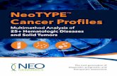 NeoTYPE™ Cancer Profiles - Brochure · NeoTYPE™ Cancer Profiles are multi-method test panels based on next-gen sequencing that identify the genetic changes most significant for