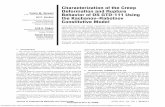Characterization of the Creep Deformation and Rupture ...me.utep.edu/cmstewart/Publications/2011-JEMT-Stewart et al.pdf · controlled withdrawal of a water cooled mold from the hot