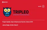 James Slagle, Emilien Macchi Project Update, Open ... · James Slagle, Emilien Macchi April 2019. Hi! What is TripleO? OpenStack on OpenStack (OoO) A project to install, upgrade and