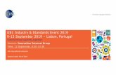 GS1 Industry & Standards Event 2019 9-13 September 2019 – … · 2019-09-24 · - GS1 startup partnership programs i.e. master data sandbox • Additional innovation activities