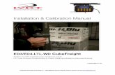 Installation & Calibration Manual - SkidWeigh ED3/ED4-LTL-WD CubeFreight (ED3/ED4-LTL-WDBT CubeFreight