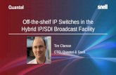 Off-the-shelf IP Switches in the Hybrid IP/SDI Broadcast ... 2015 20… · IP Signal Routing: Potential Benefits • Increased Operational Flexibility – Format agnostic, adaptable