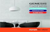 GENESIS Series - Olympia Tile Product... · GENESIS SERIES: MEF-343 (Glazed Porcelain); MEF-204 (Monocottura Floor Tiles & Glazed Wall Tiles) CORPORATE OFFICE 701 Berkshire Lane North