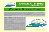 GREEN FINS · activities or practical management systems to help business owners to implement these guidelines,” said Chloe Hunt, manager of The Reef-World Foundation and Green