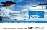 PHARMA SERVICE CATALOG - Merieux Nutrisciences · Flow Cytofluorimetry Granulometry (Analytical sieving) (micro) ... a highly accurate, robust and fast proteotypic approach based
