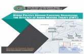 OUNDTABLE HYDRO OLITICS AROUND PAKISTAN: …IWT).pdfGovernment on the IWT (Indus Water Treaty) 1960, Pakistan has to make renewed eorts to ensure that the treaty remains intact by