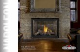 High Definition Series napoleonfireplaces · changed out with glass media, driftwood logs or a stunning rock kit to change the style. The High Definition 81 has a choice between the