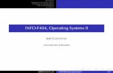 INFO-F404, Operating Systems IIfuuu.be/polytech/INFOF404/Cours/slides_Energy.pdf · Introduction Introduction to hardware aspects Introduction to software aspects Some existing techniques