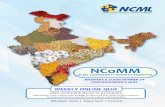 NCoMM NCoMM Report India map · 2018-11-14 · 0 . Date: 13/11/2018 . NCoMM . NCML Commodity Market Monitor . Fundamental Report • Turmeric prices in spot and futures recovered