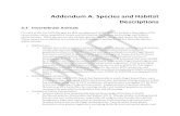 Addendum A. Species and Habitat Descriptions · Lomatium utriculatum) and western buttercup (Ranunculus occidentalis) (A. Potter and L. Beyer, WDFW, unpubl. data). Hoary Elfin population